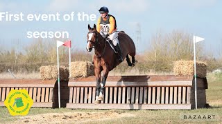 Horse trials debut of 2024 [upl. by Ettenauq]