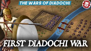 First War of the Diadochi  Alexanders Successors At War DOCUMENTARY [upl. by Akehsay]