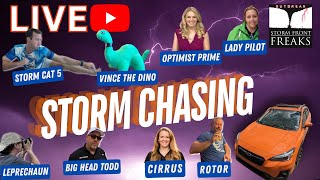 LIVE STORM CHASING WITH VINCE THE DINO  Chase Day V  June 1 2024 [upl. by Allayne]