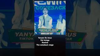 Yanyan de Jesus tiktok dance superstar eat Bulaga rewind the comeback stage [upl. by Aitam]