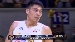 Calvin Oftana ALREADY HOTHANDED in 1Q for TNT  PBA Season 49 Governors Cup Finals [upl. by Apollo526]