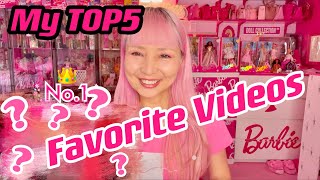 BEST 5 VIDEOS on Azusa Barbie YouTube [upl. by Conah]