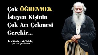 Öğrenmek İçin Acı Çekmelisin  Tolstoy  Anahtar Sesli Kitap [upl. by Korwin]