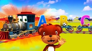 appMink Alphabet Train Part 1  Kids Learn ABCD  Alphabet Songs for kindergarten Children [upl. by Maximilien]