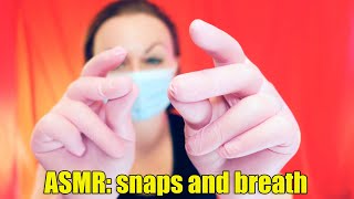 ASMR nitrile gloves and snaps [upl. by Hurwit]