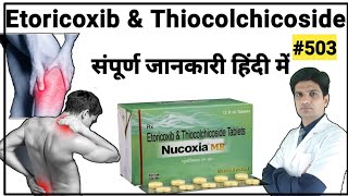 Etoricoxib amp thiocolchicoside tablets uses in hindi  Brutaflam mr 4 tablet uses in hindi [upl. by Eirffej]