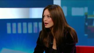 Kristin Kreuk On George Stroumboulopoulos Tonight INTERVIEW [upl. by Ayanahs382]