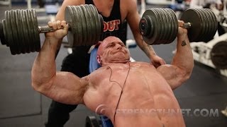 Bodybuilder Matt Sharp Trains Chest Biceps Triceps and Shoulders [upl. by Smallman]