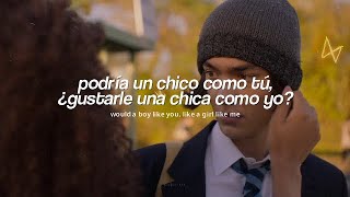 a girl like me—flowerovlove ✧ sub español  lyrics  heartstopper [upl. by Rehc]