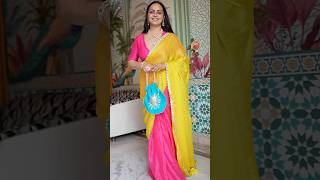 Links in community post saree myntra readytowear [upl. by Attirb625]