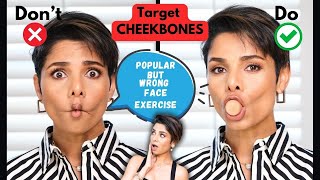 3 Face Exercises to Get High Set CHEEKBONES⚠️ STOP the Fish Face Exercise [upl. by Stauffer]