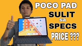 POCO PAD  Finally nag Release na si POCO ng Tablet ang Tanong SULIT ba ito sa Specs at Price [upl. by Collin]