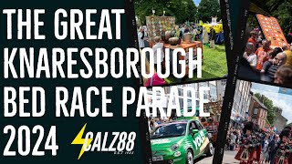 The 2024 Great Knaresborough Bed Race Parade [upl. by Kesley]