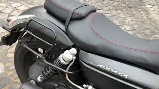 Moto guzzi Audace 1400 Agostini exhaust South Korea [upl. by Airrat708]