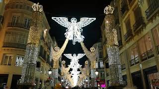 Espectáculo De Luz Y Sonido Navidad Calle Marqués De Larios Málaga España 7 Diciembre 2023 [upl. by Aranaj917]