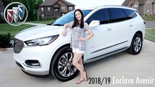 20182019 Buick Enclave Avenir  REVIEW • Car Seats Installed • Test Drive [upl. by Patten660]