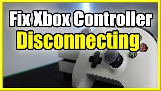 How to Fix Xbox One Controller Disconnecting Best Tutorial [upl. by Hermon]