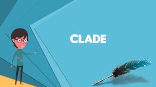 What is Clade Explain Clade Define Clade Meaning of Clade [upl. by Aryc930]