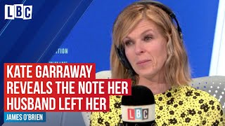 Kate Garraway reveals touching note her husband left for her before going into coma [upl. by Tutto]