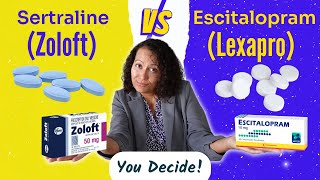 Sertraline vs Escitalopram A comparative review of two SSRI antidepressants [upl. by Barolet]