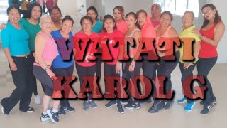 KAROL G  WATATI FT ALDO RANKS REGGAETON fitness zumba reggaeton KarolG [upl. by Mareah]