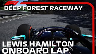 F1 2020 Deep Forest Raceway  Lewis Hamilton Onboard  Assetto Corsa [upl. by Annirac]