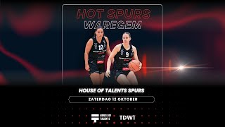 House Of Talents Kortrijk Spurs DSE A  GampV Breakpoint Basket Waregem DSE A [upl. by Alidus]