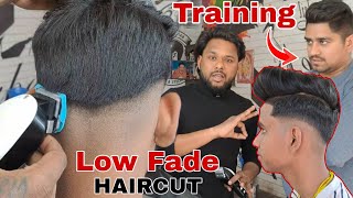 Low fade haircut  low fade haircuts for men  low fade haircut tutorial how to low fade hairstyle [upl. by Hulda]