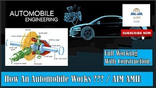 How an automobile works Engineers Academy [upl. by Haimorej]