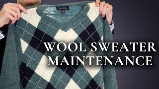 How to Wash and Maintain Wool Sweaters  Laundry Hacks [upl. by Stephens238]