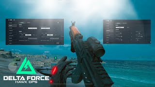 Beginners Sensitivity amp Settings For Delta Force Mobile [upl. by Noxas]