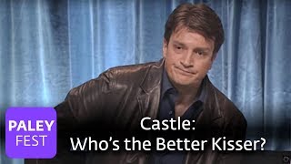 Castle  Is Nathan Fillion a Better Kisser than Jon Huertas [upl. by Johansen]