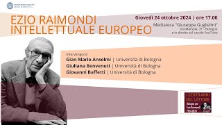 Ezio Raimondi intellettuale europeo [upl. by Iek]