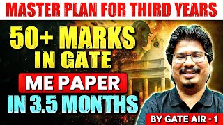 GATE 2025 Master Plan  How To Get 50 Marks In GATE ME Paper  GATE 2025 [upl. by Elly462]