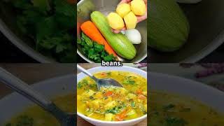 Quick amp Easy Vegetable Soup Recipe [upl. by Alben]