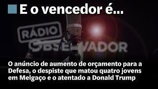 E o Vencedor é… em direto na Rádio Observador [upl. by Fulks]