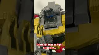 GrimLock tries to fight Megatron… [upl. by Delphine]