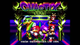 Knuckles Chaotix 32X Seascape YM2612 Real Hardware [upl. by Ciprian]