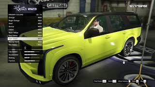 GTA V Customization Unleashing the Power of the Albany Cavalcade XL 2023 EscaladeV [upl. by Adeehsar]