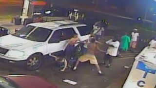 Pompano Beach gas station shooting caught on camera [upl. by Dickerson]