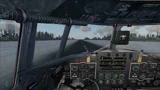 Landind Douglas DC3 in High Level  Canada [upl. by Fevre]