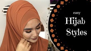 Easy Hijab Styles  Full Coverage [upl. by Pegg471]