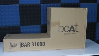 Boat Aavante 3150D3100D Dolby 51 Soundbar UNBOXING REVIEW  260watts RMS POWERFUL SOUND ONLY 13K [upl. by Ecylahs551]