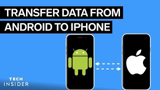 How To Transfer Contacts From Android To iPhone  Tech Insider [upl. by Arised960]