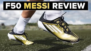 adidas F50 Messi review  contender for boot of the year [upl. by Latsyrhc858]