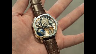 Greubel Forsey GMT Tourbillon Platinum REVIEW [upl. by Redna]