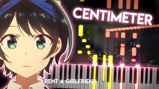 Centimeter  Kanojo OkarishimasuRentaGirlfriend OP  the peggies piano [upl. by Alphonso]