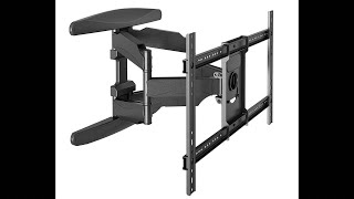 GadgetWagon Wall Mount Bracket for LCD and Plasma Compatible with 1470inch LED TV Black [upl. by Lockhart]