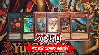 YuGiOh Hieratic Artillery Catapult Turtle Saffira Combo Tutorial 2020 [upl. by Sirk]