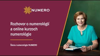 NUMERO  Rozhovor o numerológií a numerologických kurzoch s Katarínou Čičmancovou [upl. by Lance]